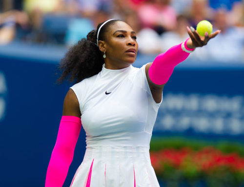Serena Williams shaken, then stirred in a rousing U.S. Open second round win
