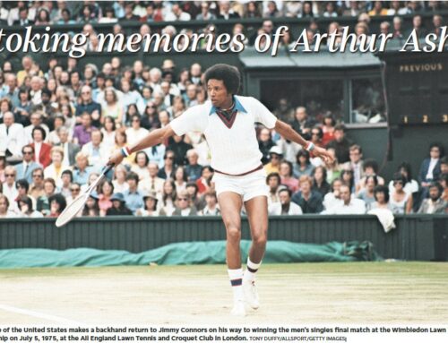 Stoking Memories of Ashe 50 Years After Historic Wimbledon Win